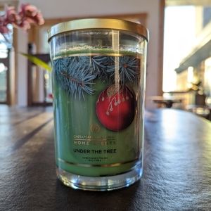 NWOT Under the Tree 19 oz 2-wick Candle Chesapeake Bay Candle